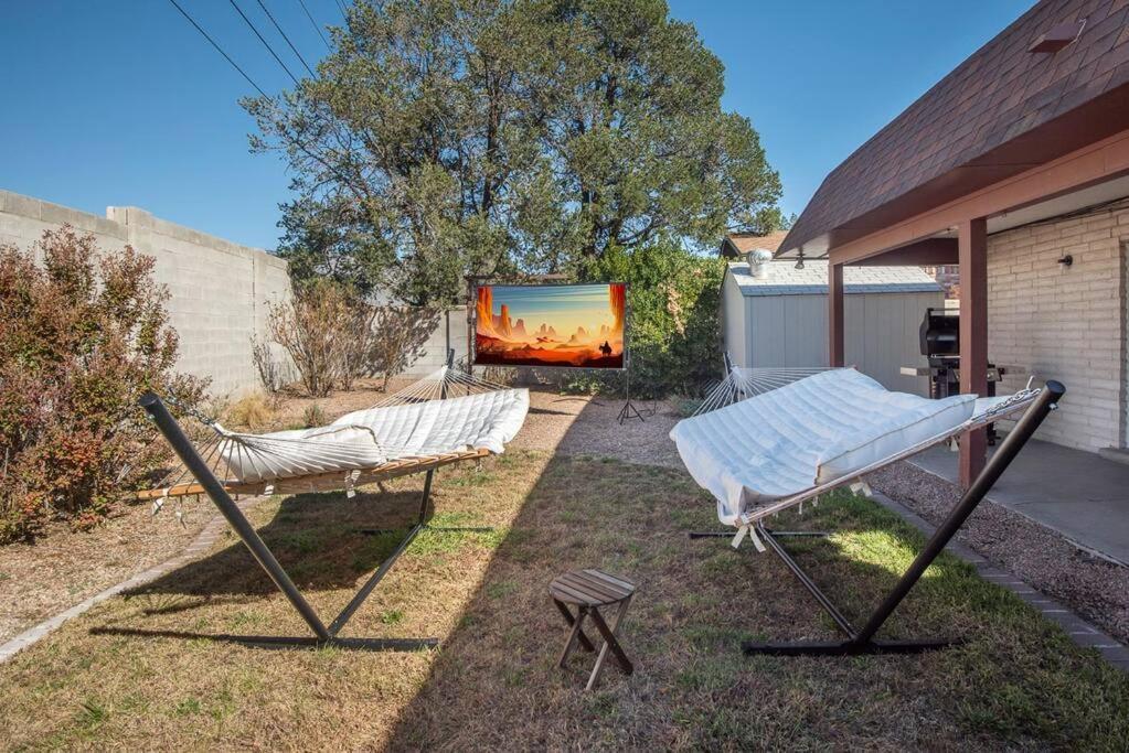 Chic 5 Bed Rooms Boho Retreat With - Games & Outdoor Movies! Албукерке Екстериор снимка